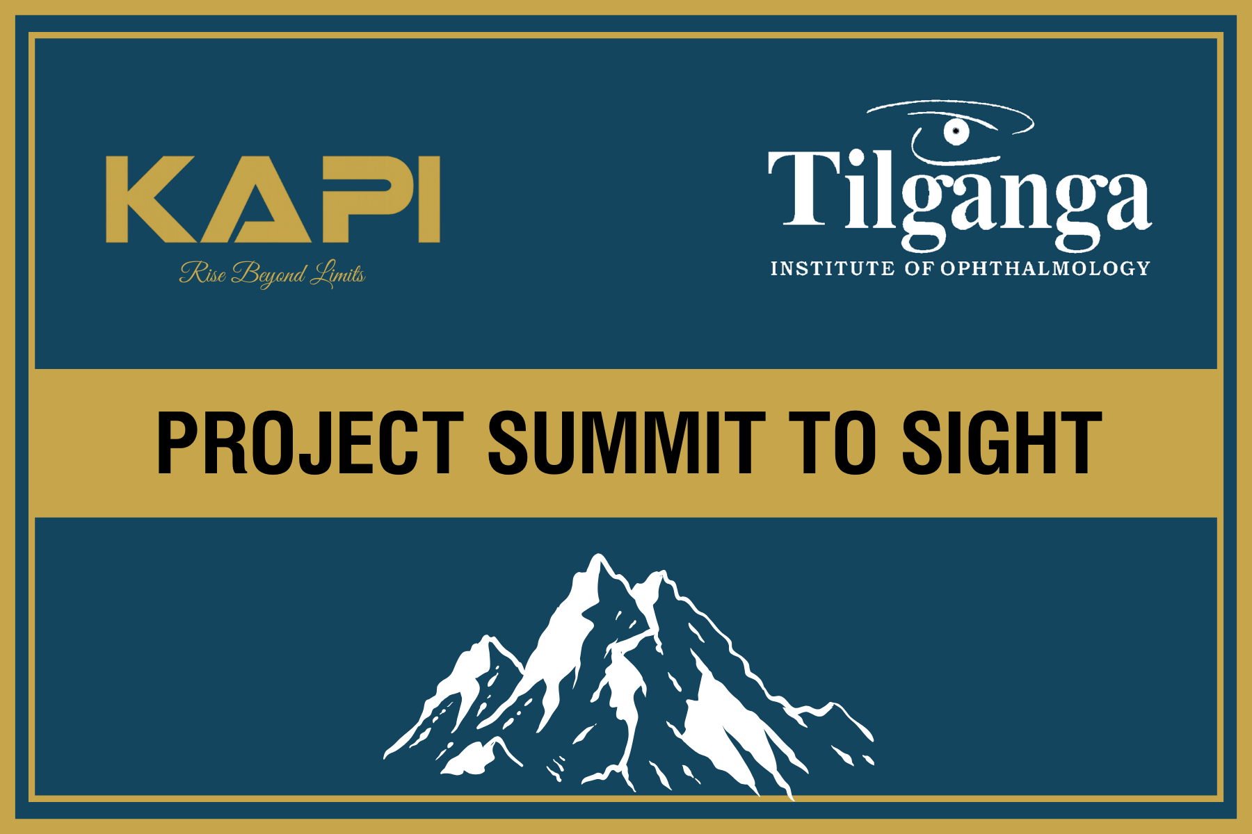 Project Summit to Sight project banner